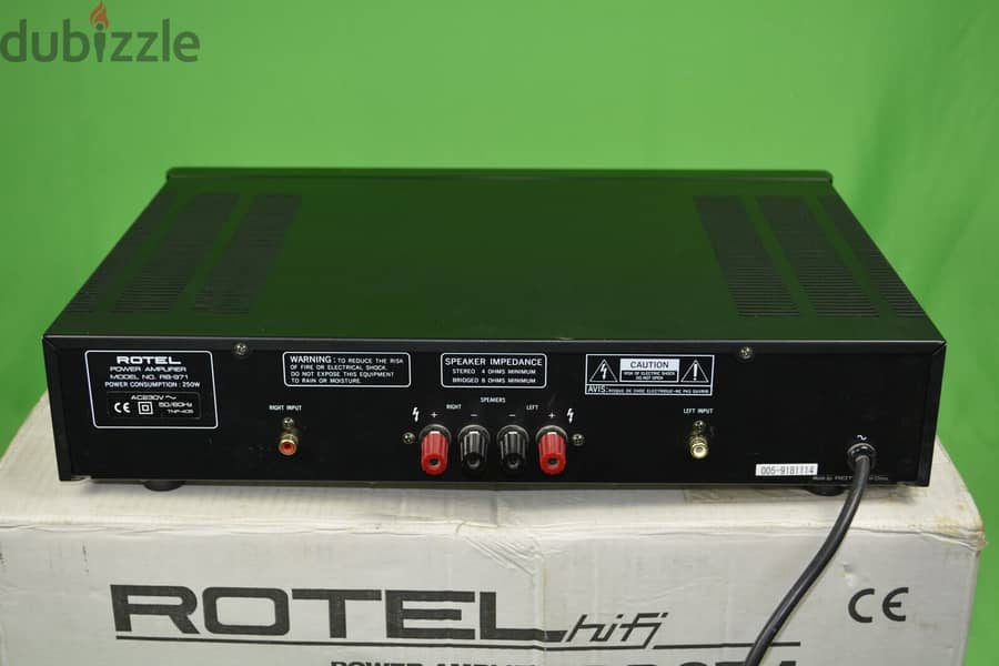 ROTEL RC-971 Control Amp & RB-971 Power Amp 4