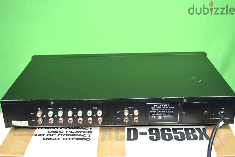 ROTEL RC-971 Control Amp & RB-971 Power Amp 5
