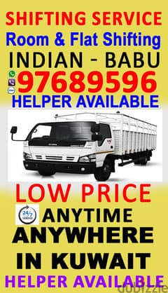 Pack and moving Room flat house shifting 97689596