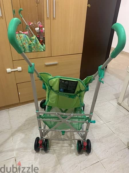 Stroller from Mother care  , can be easily foldable and carry 3