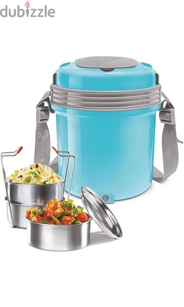 Milton Electron Stainless Steel Tiffin Box Set 0