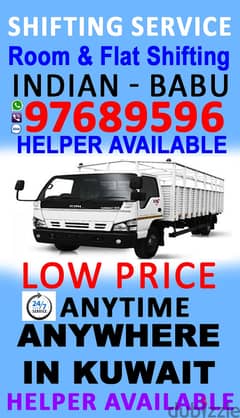 Indian half lorry shifting pack and moving 97689596