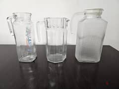 Glass Water/Juice Jars