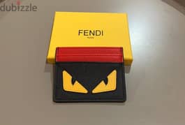 Fendi card holder wallet for man