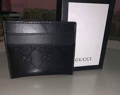 Gucci card holder wallet