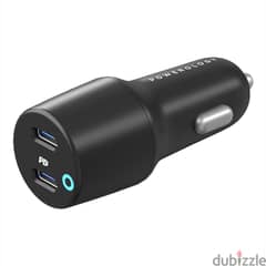 Powerology 55W Ultra-Quick Car Charger Dual Output