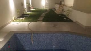 Villa with garden and swimming pool for rent Abu Hassany