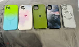 Iphone 14 plus back cover / case for sale each for 500 fils