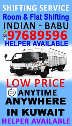 Pack and moving half lorry shifting 97689596
