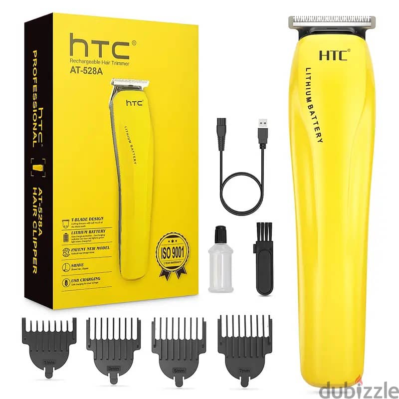HTC Durable Rechargeable Hair Trimmer 6