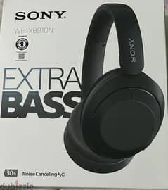 BRAND NEW - Sony Extra Bass Headphone WH-XB910N Black color