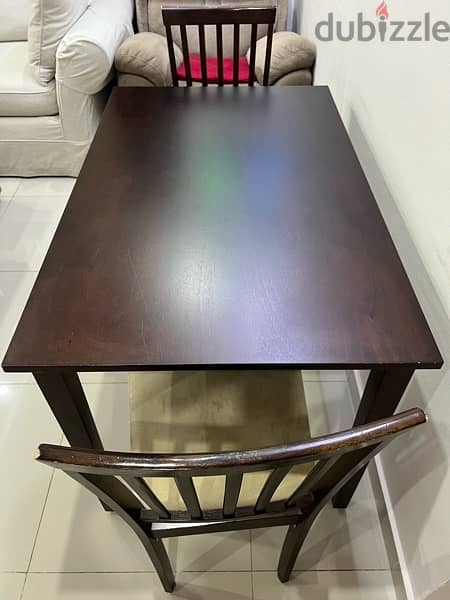 WOODEN DINING TABLE 0