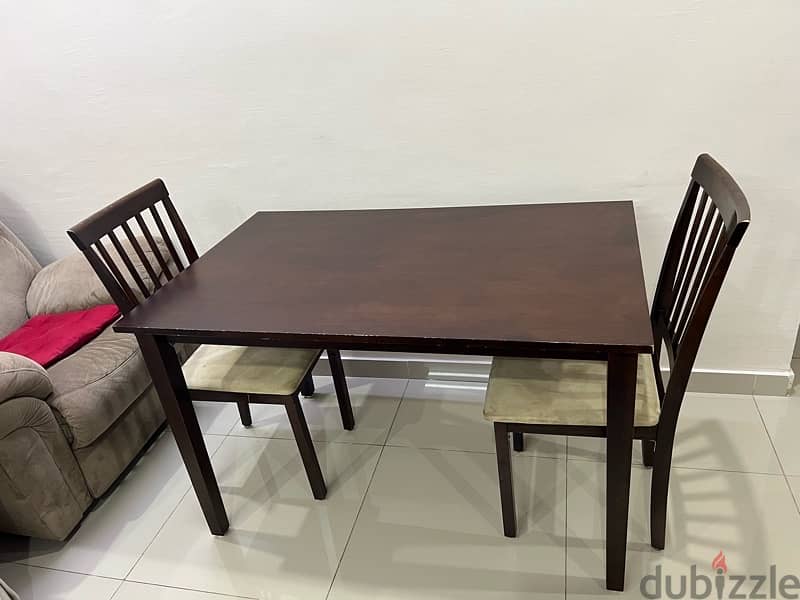 WOODEN DINING TABLE 1