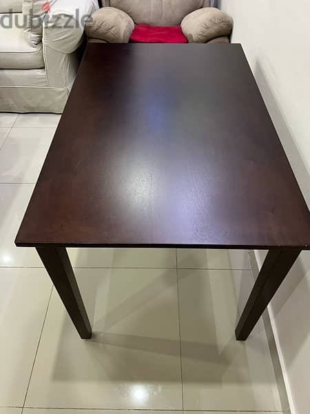 WOODEN DINING TABLE 5