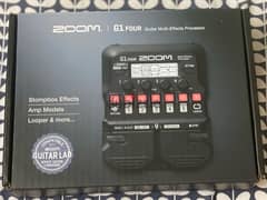 New ZOOM G1 Four Multi-Effects Processor
