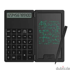 Scientific Mini Calculator With Foldable Handwriting Pad