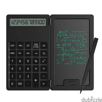 Scientific Mini Calculator With Foldable Handwriting Pad