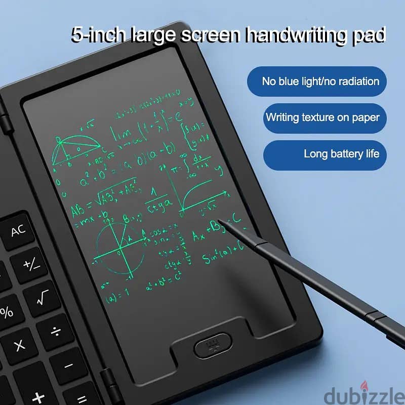 Scientific Mini Calculator With Foldable Handwriting Pad 1