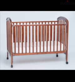 junior wooden baby crib for sale
