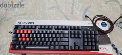 HyperX Alloy Mechanical Keyboard Cherry MX(blue) Gaming Keyboard 0