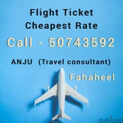 Flight tickets at cheapest fare.