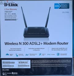 Wireless modem+router "D-Link N-300" 0