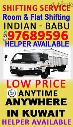 Pack and moving Room flat house shifting 97689596 0