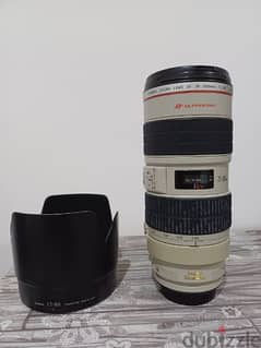 Canon lens EF 70-200mm f/2.8 L IS USM