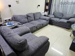 6 Seater (safat) Sofa  & Bed and Coat