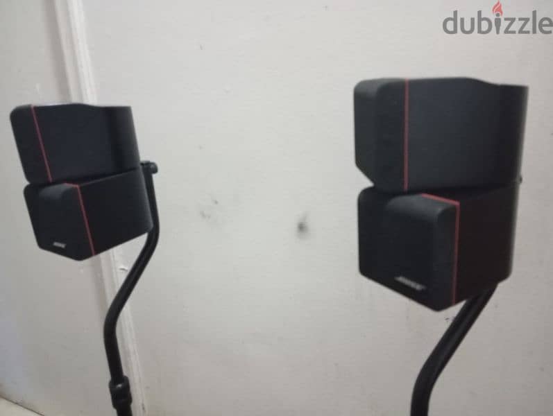 Bose brand double cube speakers made in usa 1