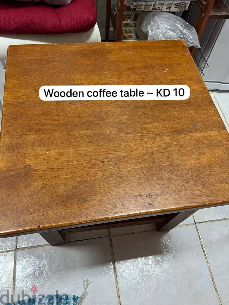 Wooden Small table/ Teapoy for sale 0