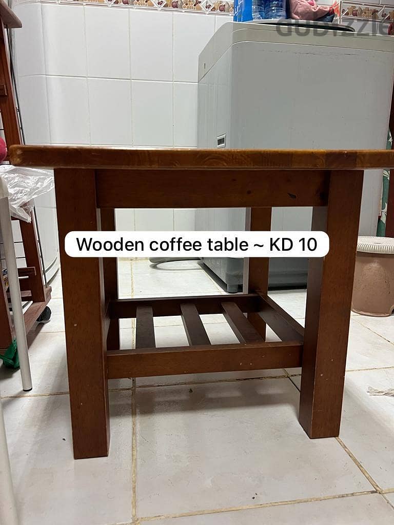 Wooden Small table/ Teapoy for sale 1