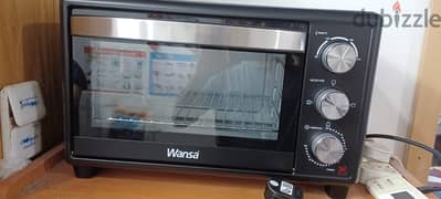 FOR SALE ELECTRIC OVEN 20L 1380W  3 YEARS WARANTY PURCHASED ON29/02/24