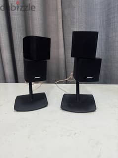 bose double cube speaker with stand