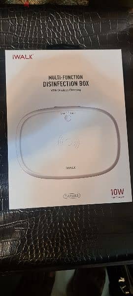 iWalk Multi Function Disinfection Box with Wireless Charging 0