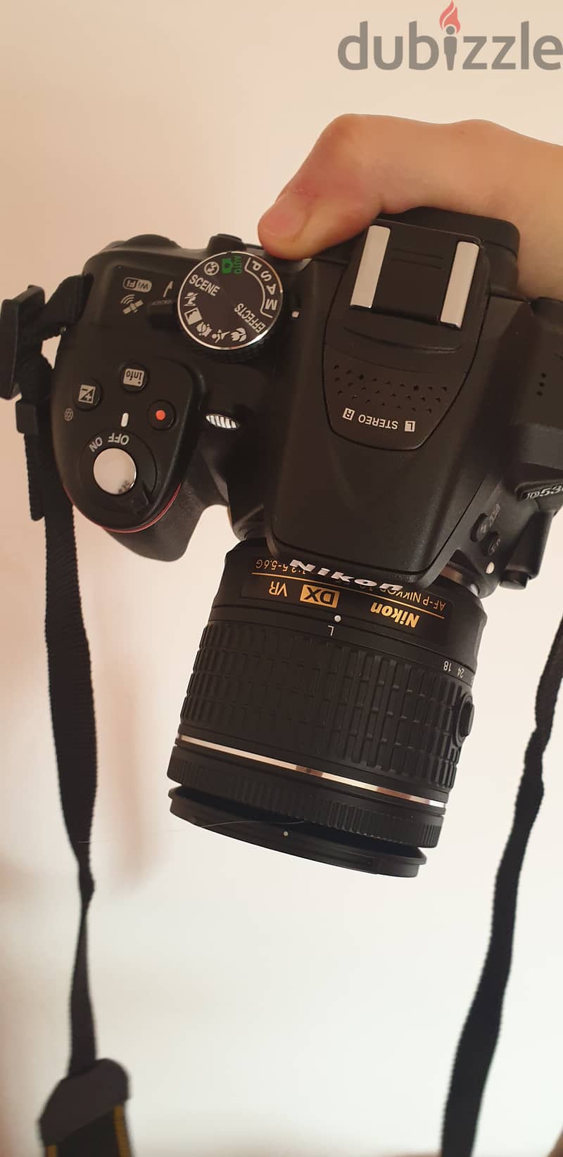 Nikon DSLR Camera D5300 with 18‎ ‎-‎ ‎55‎ mm Zoom - AFP DX Nikkor Lens 12