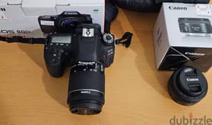 Canon EOS 80D DSLR Camera with 18-55mm Lens + CANON LENS 50MM F1.8 STM 0