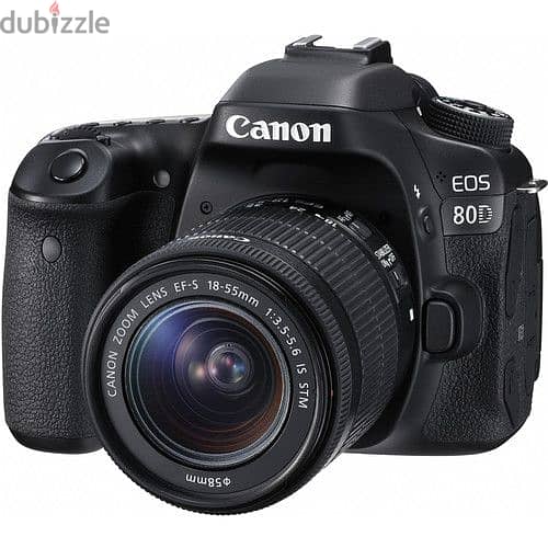 Canon EOS 80D DSLR Camera with 18-55mm Lens + CANON LENS 50MM F1.8 STM 1