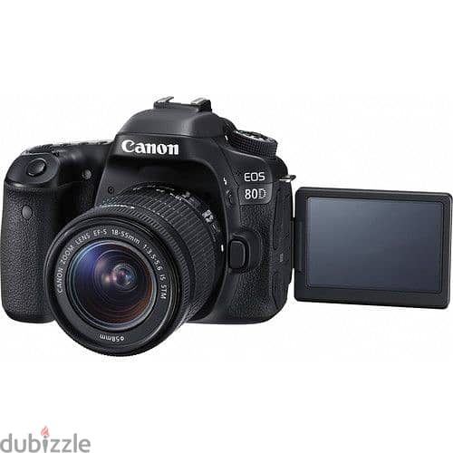 Canon EOS 80D DSLR Camera with 18-55mm Lens + CANON LENS 50MM F1.8 STM 3