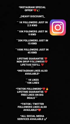Instagramm Followerrrs Tiktok Followerrs Youtube Subscriberrss