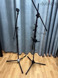 heavy mic stand two piece