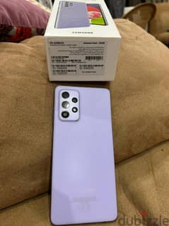 Samsung A52s 5G Memory-256GB, Ram-8GB (Violet & Black color) for Sale