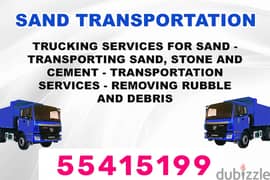 Sand Transportation TRUCK | Kuwait pickup truck service