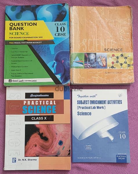 CLASS 10 TEXTBOOKS SET WITH QUESTION BANK 0