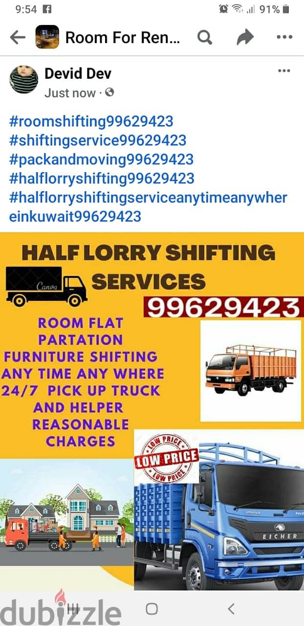 Half lorry shifting service 99629423 4