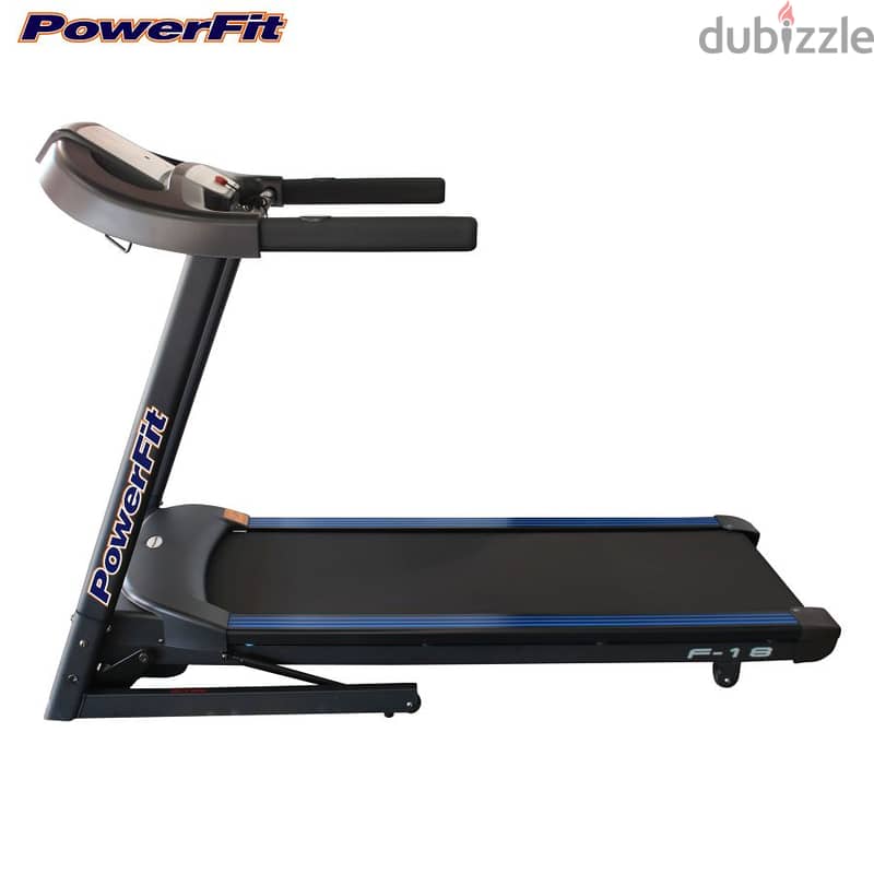 Power-Fit Motorised Treadmill 2.5HP with free base mats (cushion) 2