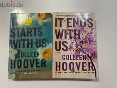 IT ENDS WITH US & IT STARTS WITH US BY COLLEEN HOOVER BOOK SET