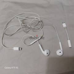 Apple head phones and 3:5 port connector for sale