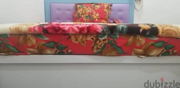 used bed with mattress