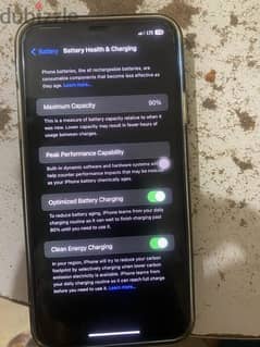 display dot  battery 90 percentage iPhone 11 Pro Max good condition 0